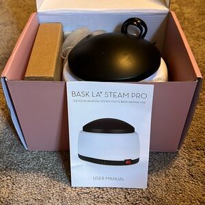 Bask LA gel and dip polish steam removal system